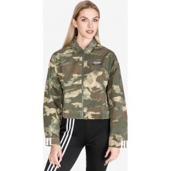 Adidas Originals Kurtka Zielony. Zielone kurtki damskie adidas Originals, s, bez wzorów, z bawełny. Za 404,95 zł.