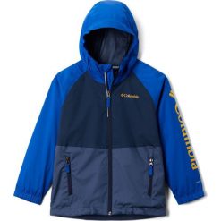 COLUMBIA kurtka chłopięca wodoodporna Dalby Springs Jacket 140 niebieska. Niebieskie kurtki chłopięce Columbia, bez wzorów, sportowe, bez kaptura. Za 289,00 zł.
