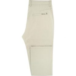 Spodnie ABRAMO 15-42T. Brązowe spodnie męskie Giacomo Conti, na lato, m, bez wzorów, z elastanu. Za 199,00 zł.