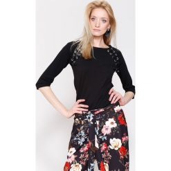 Bluzki damskie: Czarna Bluzka Get Loose