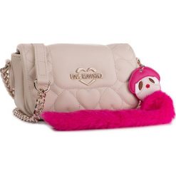 Torebka LOVE MOSCHINO - JC4082PP18LO0110 Avorio. Brązowe torebki klasyczne damskie Love Moschino, bez wzorów, ze skóry ekologicznej, wizytowe, bez dodatków. Za 779,00 zł.