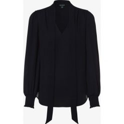 Lauren Ralph Lauren - Bluzka damska, niebieski. Niebieskie bluzki damskie Lauren Ralph Lauren, s, bez wzorów, eleganckie, bez kołnierzyka, bez rękawów. Za 649,95 zł.