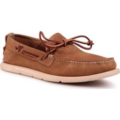 Mokasyny UGG - M Beach Moc Slip-On 1101501 Carm. Pomarańczowe mokasyny męskie Ugg, na co dzień, bez wzorów, ze skóry, klasyczne, bez zapięcia. W wyprzedaży za 479,00 zł.