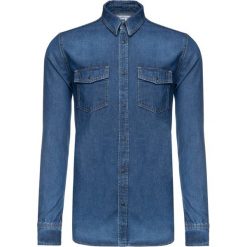 Koszula Pepe Jeans Hammond PM302294. Niebieskie koszule męskie Pepe Jeans, xxl, bez wzorów, z bawełny, casualowe, bez kołnierzyka, bez rękawów. W wyprzedaży za 209,00 zł.