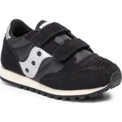 Sneakersy SAUCONY - S-Jzz Og Vintgehl SK262124 Black. Czarne trampki chłopięce Saucony, bez wzorów, ze skóry, na rzepy. Za 199,00 zł.