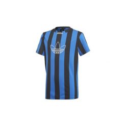T-shirty z krótkim rękawem Dziecko adidas Koszulka Stripes. Szare t-shirty chłopięce marki Adidas, bez wzorów, z krótkim rękawem. Za 99,95 zł.