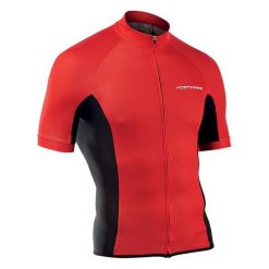 Northwave Koszulka Rowerowa Męska Force Jersey Short Sleeves M Red. Czerwone koszulki męskie Northwave, m, bez wzorów, z jersey, klasyczne, z klasycznym kołnierzykiem, bez rękawów. Za 199,00 zł.