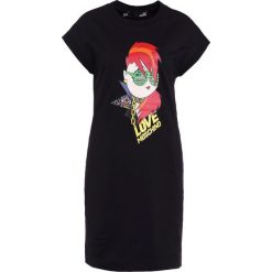 Odzież damska: Love Moschino Sukienka z dżerseju black