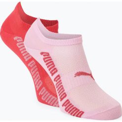 Puma - Skarpety damskie pakowane po 2 szt., różowy. Różowe skarpetki damskie Puma, z napisami. Za 34,95 zł.
