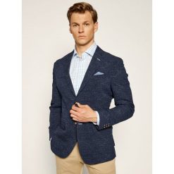 Marynarka Pierre Cardin 42601/98401/3150. Niebieskie marynarki męskie Pierre Cardin, m, bez wzorów, z poliesteru, biznesowe. Za 999,00 zł.