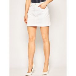 Spódnica jeansowa Pepe Jeans Rachel PL900877. Białe spódniczki damskie Pepe Jeans, s, bez wzorów, z bawełny. W wyprzedaży za 199,00 zł.