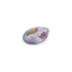 InspiRING Ametyst rozmiar 14. Szare pierścionki damskie marki Brazi druse jewelry, z ametystem. Za 270,00 zł.