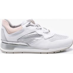 Geox - Buty. Szare buty sportowe damskie Geox, z materiału. W wyprzedaży za 359,90 zł.