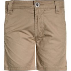 Timberland BERMUDA TAILORED Szorty beige. Brązowe spodenki chłopięce marki Timberland, z bawełny. Za 219,00 zł.
