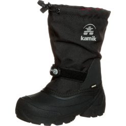 Kamik WATERBUG 5G Śniegowce black. Czarne buty zimowe damskie marki Kamik, z materiału. W wyprzedaży za 279,30 zł.