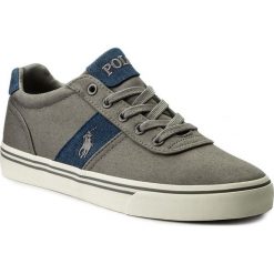 Tenisówki POLO RALPH LAUREN - Hanford 816688415003 Grey. Szare półbuty męskie Polo Ralph Lauren, na co dzień, bez wzorów, z gumy, bez zapięcia. W wyprzedaży za 259,00 zł.