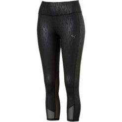 Puma Legginsy Sportowe Damskie Always On Graphic 3/4 Tight Black E Xl. Czarne legginsy marki Puma, xl, na fitness i siłownię. Za 199,00 zł.