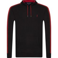 Bluza "Idiosyncratic" w kolorze czarnym. Czarne bluzy męskie Sir Raymond Taylor, xl, w paski, z kapturem, bez rękawów, bez kaptura. W wyprzedaży za 129,95 zł.