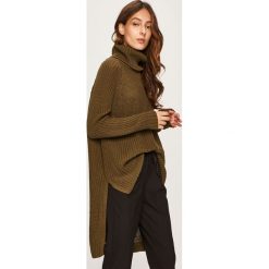 Answear - Sweter. Czarne swetry damskie ANSWEAR, s, z aplikacjami, z poliesteru, bez rękawów, bez kaptura. W wyprzedaży za 69,90 zł.