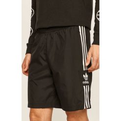Adidas Originals - Szorty. Czarne spodenki sportowe męskie adidas Originals, s, z haftami, z poliesteru, sportowe. Za 199,90 zł.