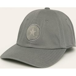 Converse - Czapka. Szare czapki męskie Converse, z aplikacjami, z bawełny. Za 79,90 zł.