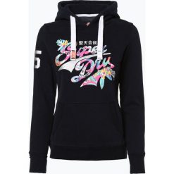 Bluzy damskie: Superdry – Damska bluza nierozpinana, niebieski