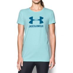 Under Armour Koszulka damska Sportstle Crew niebieski r. S (1298611-942). Niebieskie topy sportowe damskie marki Under Armour, s. Za 99,00 zł.