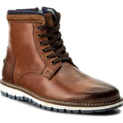 Buty zimowe męskie: Kozaki LANQIER – 41A808 Brązowy