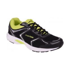 Buty sportowe męskie: MARTES Buty męskie CALIARI czarno-limonkowe r. 45