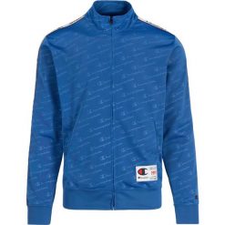 Bluza Champion All-Over Script Logo Print 212801. Niebieskie bluzy męskie Champion, m, bez wzorów, z poliesteru, bez kołnierzyka, bez rękawów, bez kaptura. W wyprzedaży za 179,00 zł.