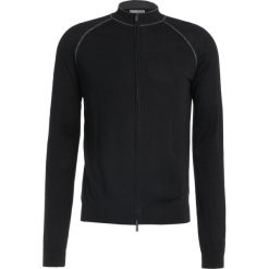 Kardigany męskie: Armani Collezioni Kardigan schwarz