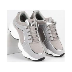 Buty sportowe damskie: VICES Buty damskie zamszowe 85464 szare r. 38