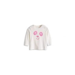 Esprit Newborn Girls Bluzka z długim rękawem Off White 2 - biały. Białe kaftaniki i bluzki niemowlęce Esprit, bez wzorów, z bawełny. Za 45,00 zł.