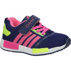 Granatowe buty sportowe na rzepy Casu F-617. Niebieskie buciki niemowlęce Casu, na rzepy. Za 59,99 zł.