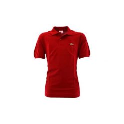 Koszulki polo z krótkim rękawem Lacoste 1212. Czerwone koszulki męskie Lacoste, xxl, bez wzorów, polo, z krótkim rękawem, krótkie. Za 462,55 zł.
