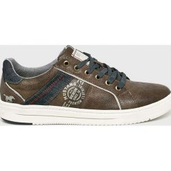 Mustang - Buty. Pomarańczowe buty sportowe męskie marki Mustang, z gumy, na sznurówki. Za 219,90 zł.