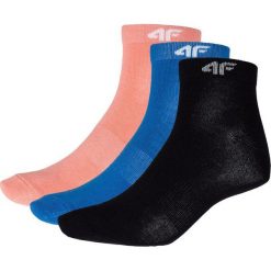 Skarpetki damskie: 4f Skarpetki damskie 3 pary 4F kolor czarny/koralowy/niebieski roz. 35-38 (H4Z17-SOD002 705)