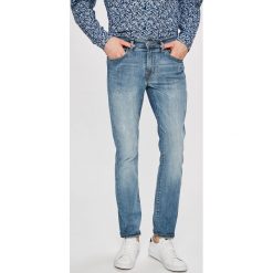 Guess Jeans - Jeansy Angels. Niebieskie jeansy męskie marki Guess Jeans. W wyprzedaży za 279,90 zł.