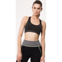 Czarny Biustonosz Sportowy Archetypical. Czarne biustonosze sportowe damskie Born2be, xl, bez wzorów. Za 29,99 zł.
