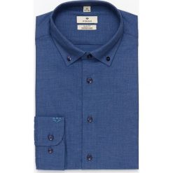 Koszula wincode f2336 długi rękaw slim fit granatowy. Niebieskie koszule męskie Recman, m. Za 189,00 zł.