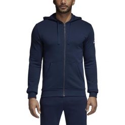 MĘSKA BLUZA ADIDAS ESSENTIALS (XXL). Bluzy męskie Adidas, xxl, bez wzorów, z bawełny, klasyczne, z klasycznym kołnierzykiem, bez rękawów, bez kaptura. W wyprzedaży za 159,99 zł.