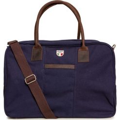 Torba DOLOMITE CANVAS WEEKENDER 60. Niebieskie torby męskie skórzane Dolomite, w paski, z tkaniny, na ramię. Za 660,00 zł.