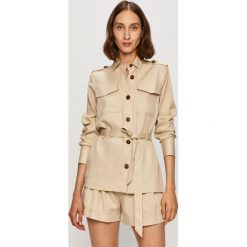 Scotch & Soda - Koszula. Szare bluzki damskie Scotch & Soda, s, bez wzorów, z lyocellu, klasyczne, z klasycznym kołnierzykiem, z długim rękawem. Za 599,90 zł.