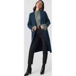 NA-KD Classic Płaszcz w paski - Blue,Multicolor. Niebieskie płaszcze damskie NA-KD Classic, w paski. Za 242,95 zł.