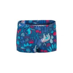 Bokserki pływackie Sloth dla malucha. Szare bielizna chłopięca NABAIJI, bez wzorów, z elastanu. Za 24,99 zł.