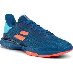 Buty BABOLAT - Jet Tere Clay Men 30S20650 Blue/Fluo Strike. Niebieskie buty sportowe męskie Babolat, z tworzywa sztucznego, bez zapięcia, tenisowe. Za 459,00 zł.