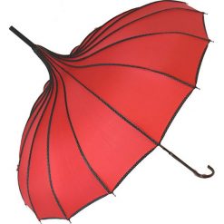 Parasole: Parasol „Pagoda” w kolorze czerwonym