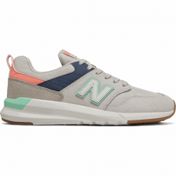 New Balance WS009RB1. Pomarańczowe buty sportowe damskie New Balance, bez wzorów, z gumy, klasyczne. W wyprzedaży za 199,99 zł.