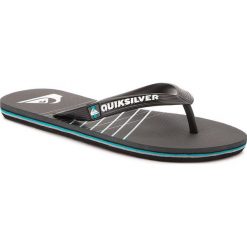 Japonki QUIKSILVER - AQYL100660 Xkss. Czarne klapki męskie Quiksilver, bez wzorów, z tworzywa sztucznego. Za 79,00 zł.