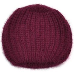 Czapka damska Elegancka angora buraczkowa. Czerwone czapki zimowe damskie Art of Polo. Za 47,34 zł.